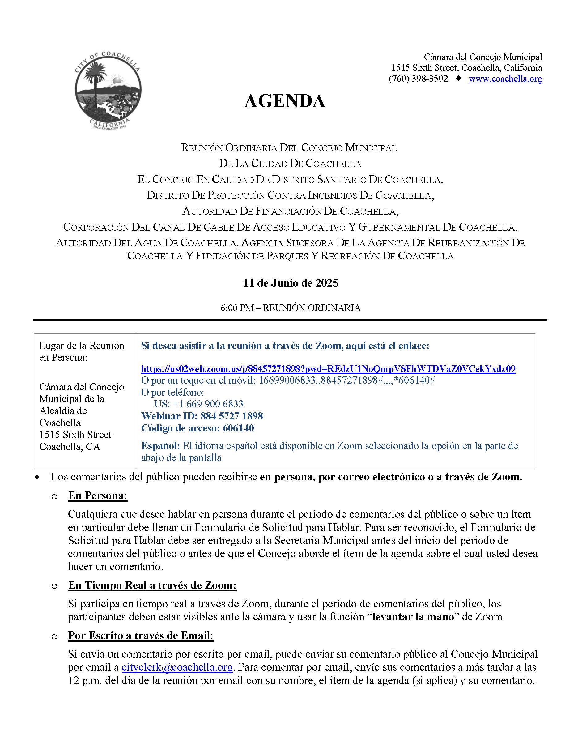 2025-06-11 City Council Regular Meeting Agenda SPA_Page_1