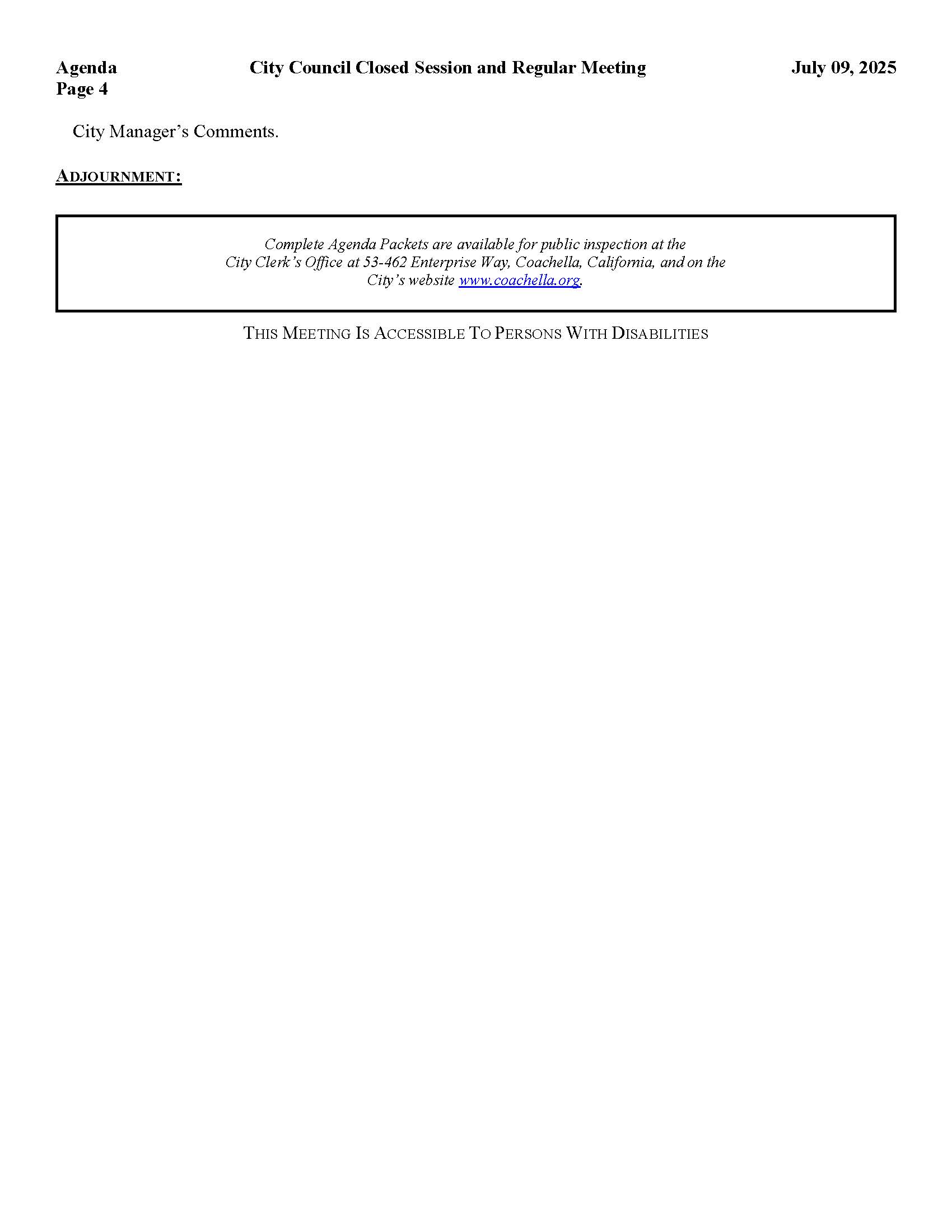 Agenda-City Council Closed Session and Regular Meeting-July 9 2025 6.00 PM_Page_4