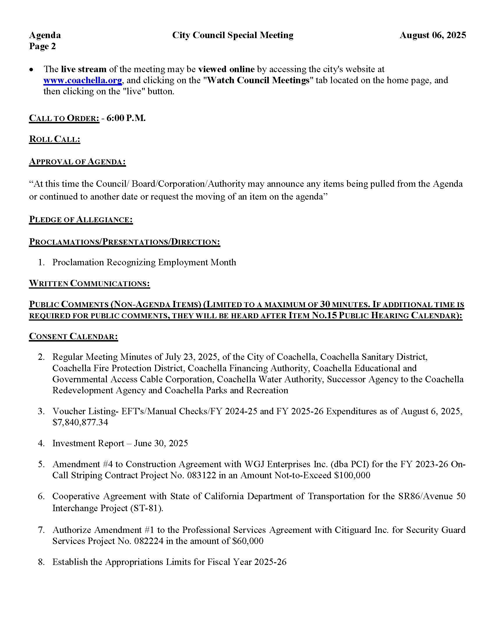 2025-08-06 City Council Special Meeting Agenda_Page_2