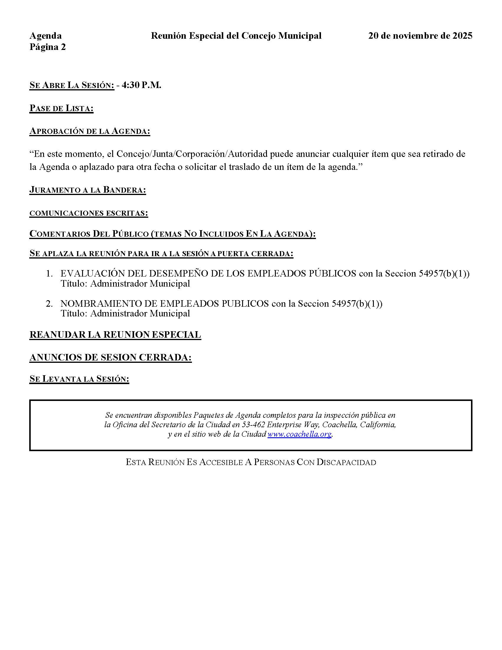 2025-11-20 City Council Special Meeting Agenda (SPA)_Page_2